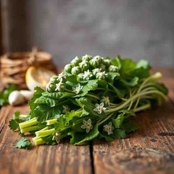 Molokhia - Green Leafy Veg Recipe